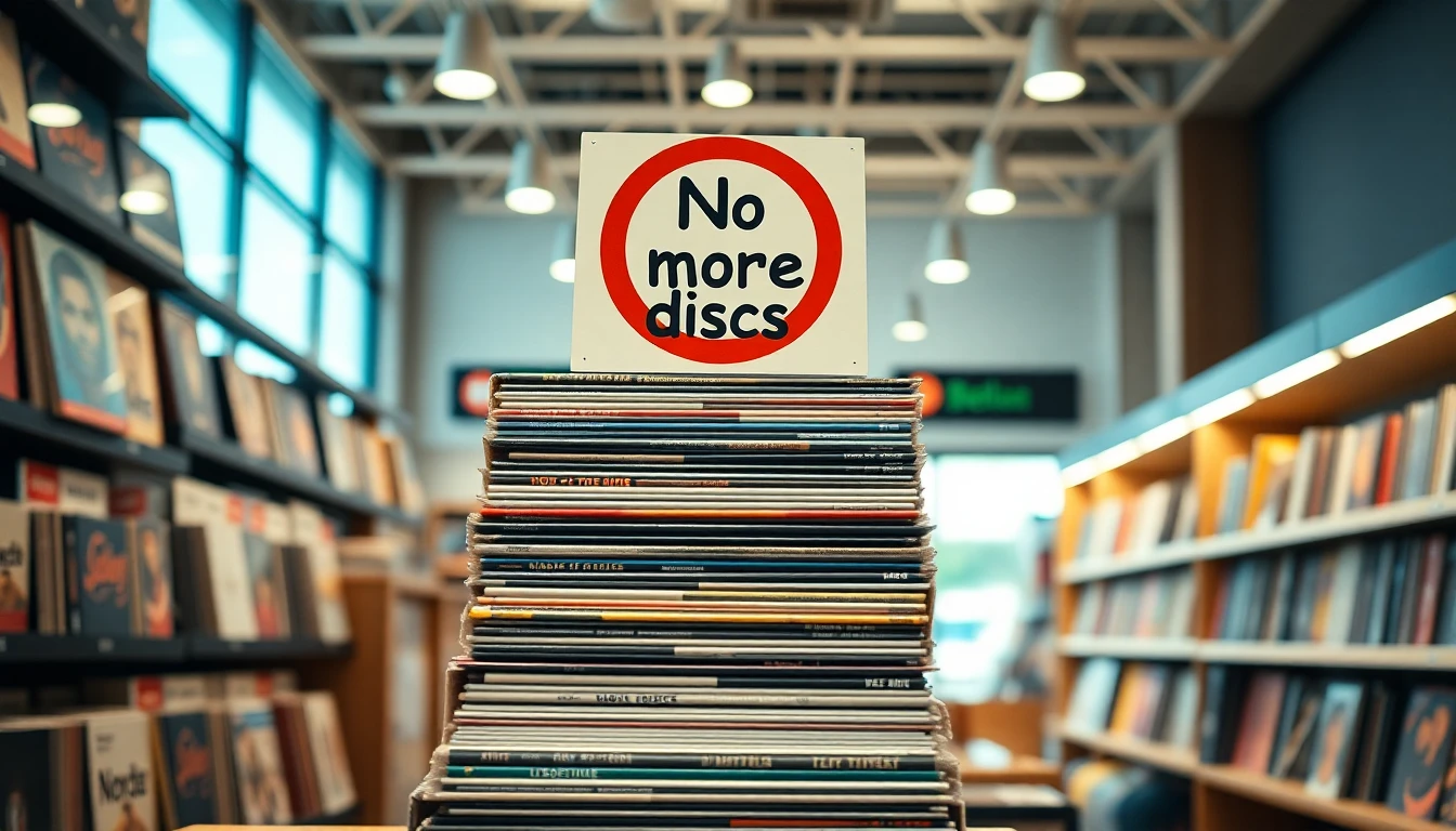 Fim dos discos na Sony gera polêmica com varejistas do Reino
