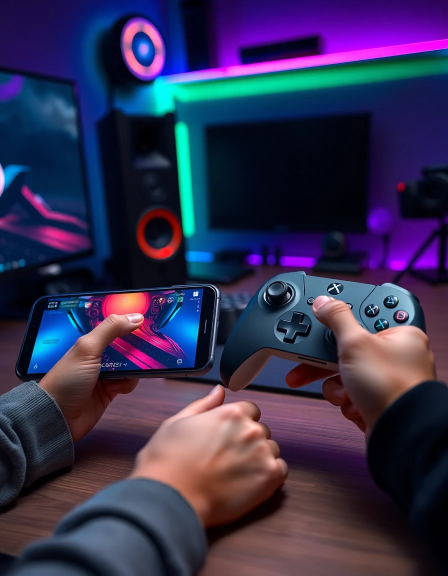 Mobile gaming vs console qual oferece mais capa